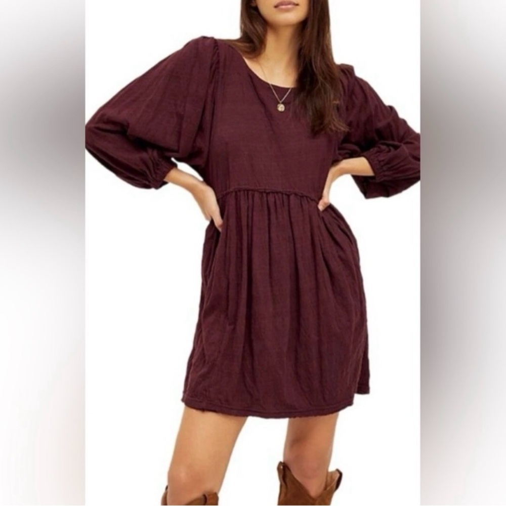 Free People Get Obsessed Babydoll Dress